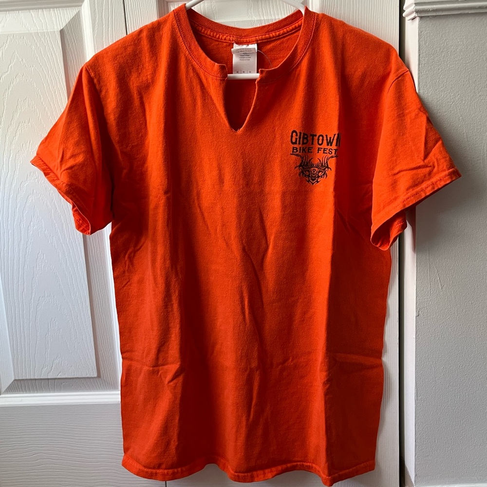 Gibtown Orange Bike Fest T-Shirt